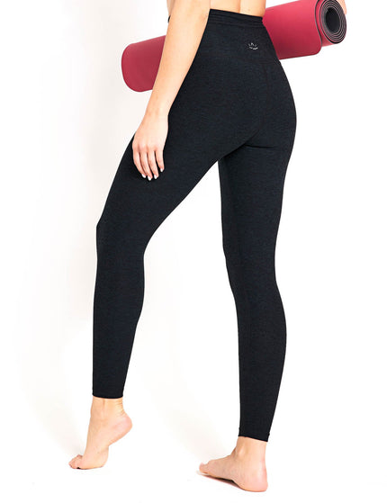 Beyond Yoga Spacedye At Your Leisure High Waisted Midi Legging - Darkest Nightimage2- The Sports Edit