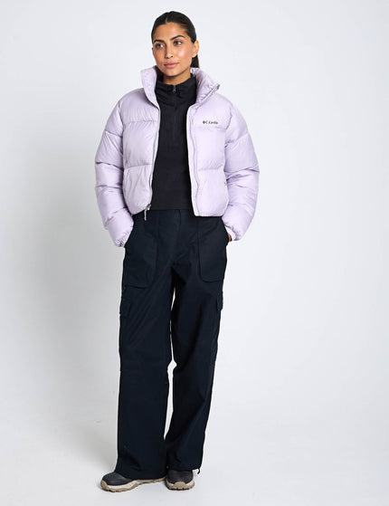 Columbia Puffect II Cropped Puffer Jacket - Lavender Pearlimage4- The Sports Edit