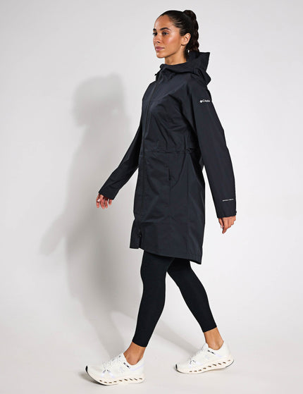 Columbia Weekend Adventure II Long Waterproof Jacket - Blackimage6- The Sports Edit