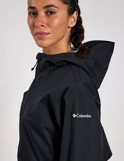 Columbia Weekend Adventure II Long Waterproof Jacket - Blackimage5- The Sports Edit
