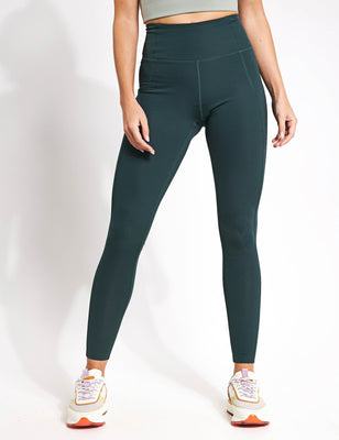 Compressive High Waisted Legging - Moss Compressive High Waisted Legging - Moss