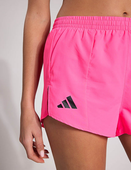 adidas Adizero Essentials Running Short - Lucid Pinkimage3- The Sports Edit