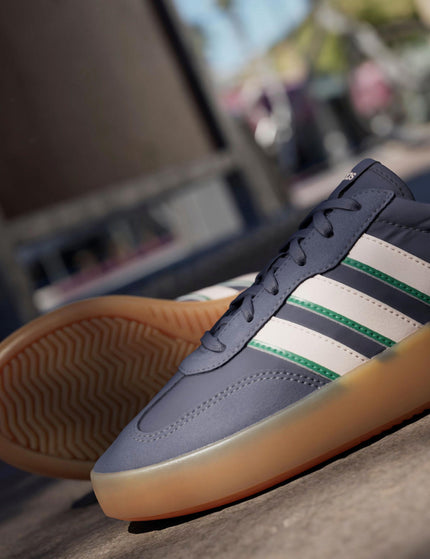 adidas Barreda Decode Shoes - Shadow Navy/Wonder Quartz/Semi Court Greenimage7- The Sports Edit