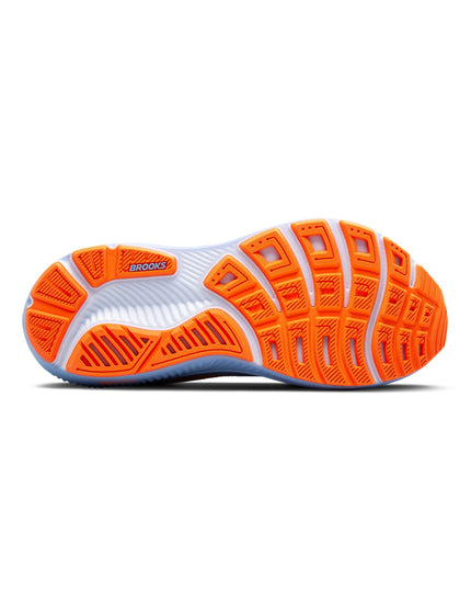 Brooks Ghost 17 - Blue Heron/White/Orangeimage4- The Sports Edit