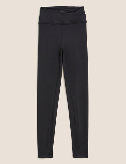 Goodmove Go Balance High Waisted Yoga Leggings - Blackimage7- The Sports Edit