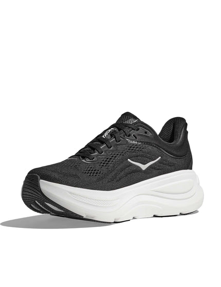 HOKA Bondi 9 - Black/Whiteimage3- The Sports Edit