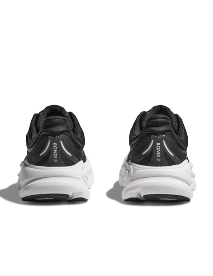 HOKA Bondi 9 - Black/Whiteimage5- The Sports Edit