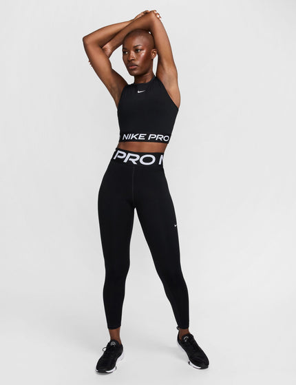 Nike Pro Sculpt High Waisted Leggings - Black/Whiteimage4- The Sports Edit