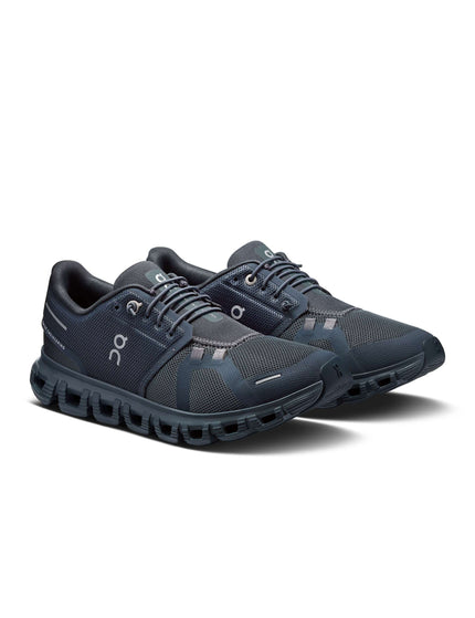 ON Running Cloud 6 - Navy/Stoneimage2- The Sports Edit