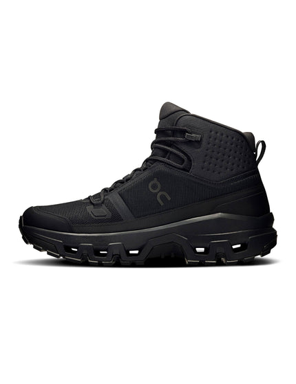 ON Running Cloudrock Mid Waterproof - Blackimage3- The Sports Edit