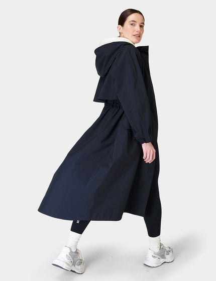 Sweaty Betty Motion Longline Parka - French Navy Blueimage1- The Sports Edit