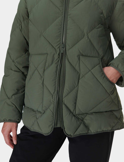Sweaty Betty On The Move Quilted Jacket - Ivy Greenimage5- The Sports Edit