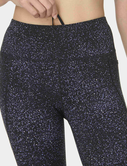 Sweaty Betty Power Reflective Gym Leggings - Black Star Reflective Printimage3- The Sports Edit