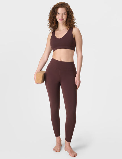 Sweaty Betty Ultimate Studio Voop Bra - Sable Brownimage5- The Sports Edit