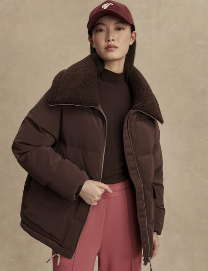 Varley Roseville Down Jacket - Coffee Beanimage3- The Sports Edit