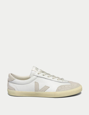 Volley Leather - White Natural Volley Leather - White Natural