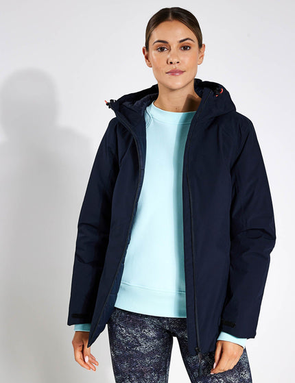 Goodmove Insulated Waterproof Jacket - Midnight Navyimage1- The Sports Edit