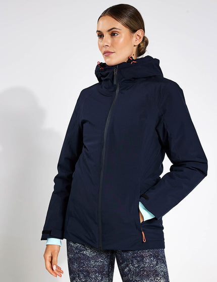 Goodmove Insulated Waterproof Jacket - Midnight Navyimage3- The Sports Edit