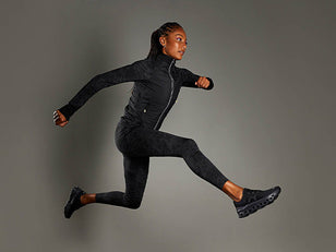 adidas Tailored HIIT Training 7/8-Leggings Women - aurora black IT9384