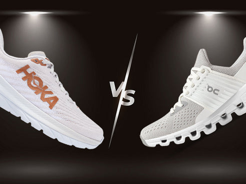 On Running Shoes vs HOKA Shoes