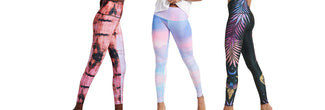 Printed Gym & Yoga Leggings