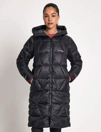 Explorer Longline Down Jacket - Jet Black