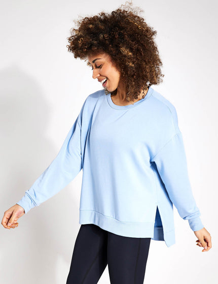 Beyond Yoga Off Duty Pullover - Hazy Skyimage1- The Sports Edit