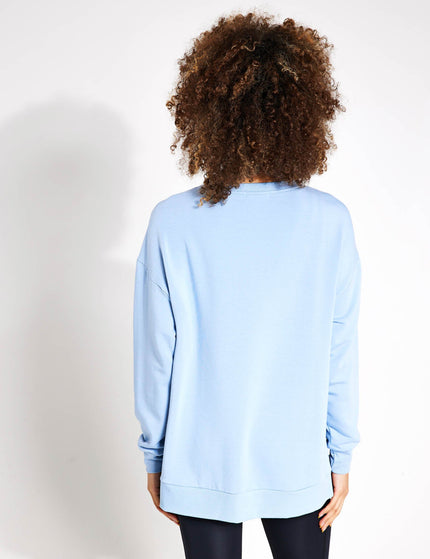 Beyond Yoga Off Duty Pullover - Hazy Skyimage2- The Sports Edit