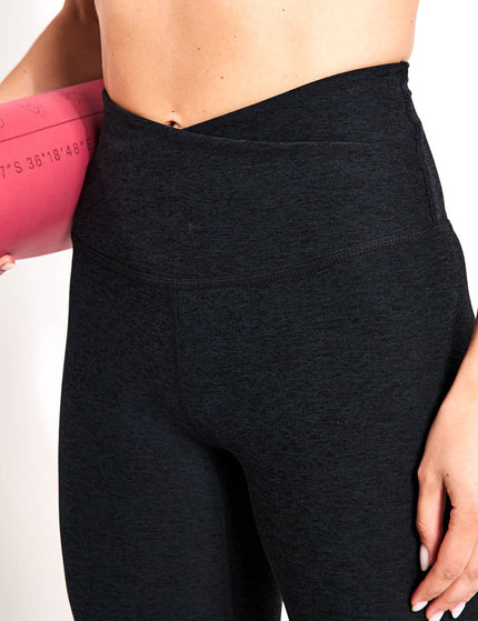 Beyond Yoga Spacedye At Your Leisure High Waisted Midi Legging - Darkest Nightimage3- The Sports Edit
