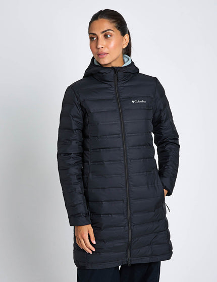 Columbia Lake 22 II Down Long Hooded Jacket - Blackimage5- The Sports Edit