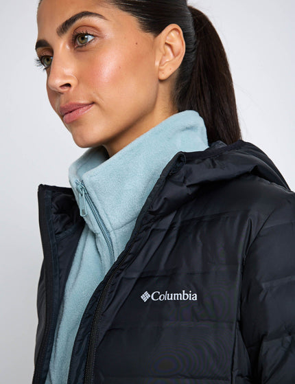 Columbia Lake 22 II Down Long Hooded Jacket - Blackimage4- The Sports Edit