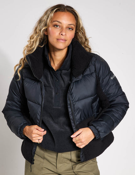 Columbia Leadbetter Point II Sherpa Hybrid Puffer Jacket - Blackimage1- The Sports Edit