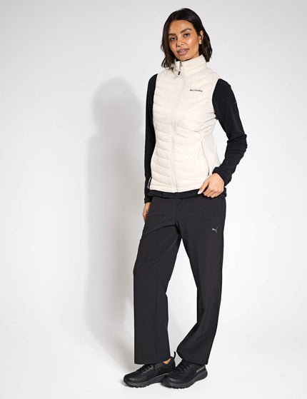 Columbia Powder Pass II Hybrid Puffer Gilet - Dark Stoneimage4- The Sports Edit