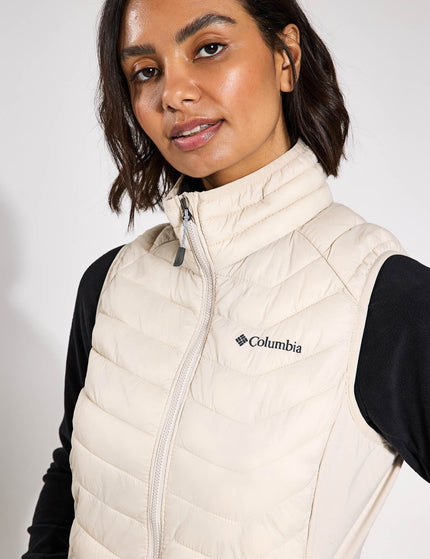 Columbia Powder Pass II Hybrid Puffer Gilet - Dark Stoneimage3- The Sports Edit