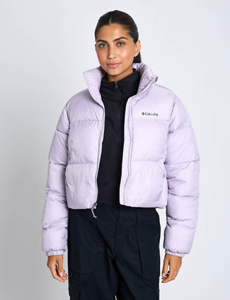 Puffect II Cropped Puffer Jacket - Lavender Pearl