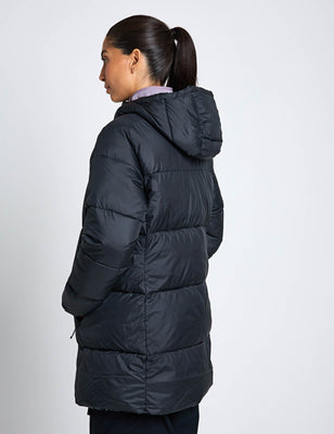 Puffect II Hooded Mid Puffer Jacket - Black