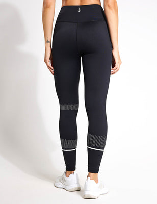 Activate Full Length Legging - Black/White