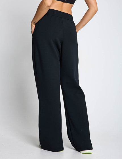 Nike 24.7 ImpossiblySoft Dri-FIT Loose Flared Pants - Black/Dark Smoke Greyimage2- The Sports Edit