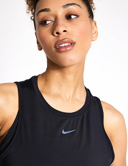 Nike One Classic Dri-FIT Cropped Tank Top - Blackimage4- The Sports Edit