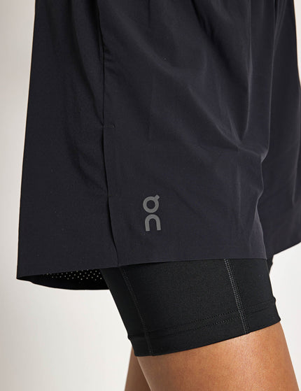 ON Running 3" Performance 2-in-1 Shorts - Blackimage5- The Sports Edit