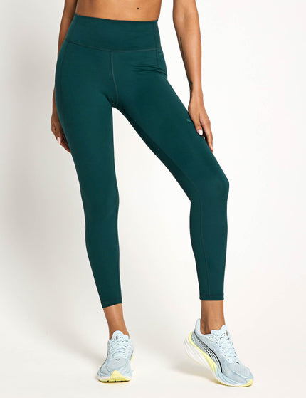 PUMA Cloudspun Tights - Green Terrainimage3- The Sports Edit