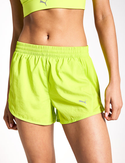 PUMA Run Favourite Velocity 3" Running Shorts - Lime Powimage1- The Sports Edit