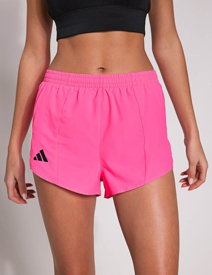 adidas Adizero Essentials Running Short - Lucid Pinkimage1- The Sports Edit