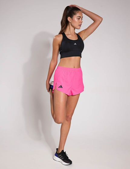 adidas Adizero Essentials Running Short - Lucid Pinkimage4- The Sports Edit