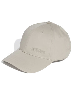 Baseball Linear Outline Cap - Wonder Alumina/White