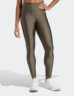 Optime Essentials Shine 7/8 Leggings - Shadow Olive