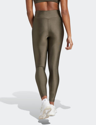 Optime Essentials Shine 7/8 Leggings - Shadow Olive