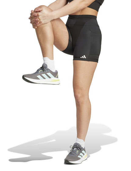 adidas Own the Run Short Leggings - Blackimage1- The Sports Edit