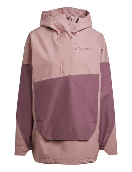 adidas Terrex Xploric 2.5L Climaproof Anorak - Warm Clayimage6- The Sports Edit