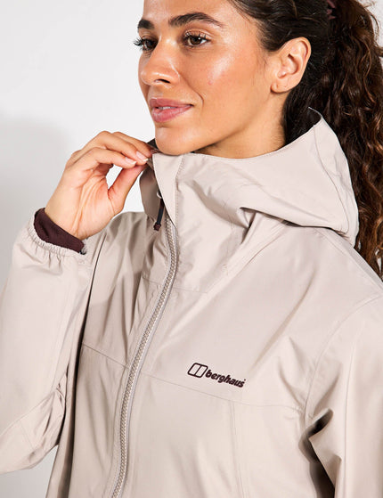 Berghaus Deluge Pro 3.0 Waterproof Jacket - Taupeimage3- The Sports Edit